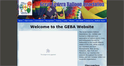 Desktop Screenshot of gebaballoon.org